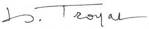 Signature de Henri Troyat