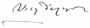 Signature de Félix Vicq d'Azir