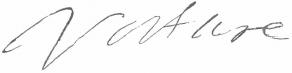 Signature de Vincent Voiture