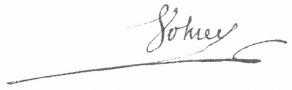 Signature du comte de Volney