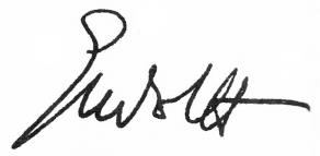 Signature de Étienne Wolff